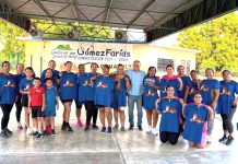 FIRME IMPULSO AL DEPORTE Y LA RECREACIÓN EN GÓMEZ FARÍAS