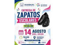 MARIELA LÓPEZ APOYARÁ A ESTUDIANTES CON ENTREGA DE CALZADO ESCOLAR