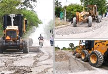AVANZA CON FIRMEZA EL MEJORAMIENTO DEL CAMINO AL HUASTEQUILLO