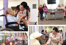 APAPACHA PATTY CHÍO A ABUELITOS DE CASA HOGAR