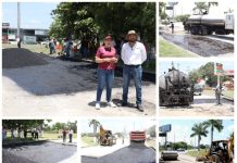 INTENSIFICA PATTY CHÍO ACCIONES DE BACHEO