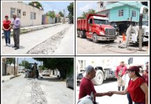 CONSTATA PATTY CHÍO REPOSICIÓN URGENTE DE LA RED DE DRENAJE EN CALLE CUAUHTÉMOC