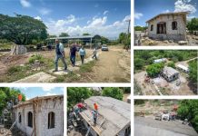 SUPERVISAN AVANCE DE LA CONSTRUCCIÓN DE LA CAPILLA DE SAN ISIDRO LABRADOR EN EL COYOTE