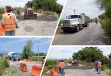 REPARAN PUENTE EN EL TRAMO DE LA MORA PARA MEJORAR LA SEGURIDAD VIAL EN OCAMPO