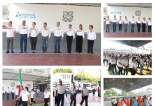 INICIA MELCHOR BUDARTH LA SEMANA FORTALECIENDO LOS VALORES CÍVICOS EN OCAMPO