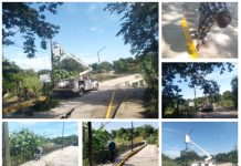 REHABILITAN ALUMBRADO Y MEJORAN IMAGEN DEL PUENTE ESPAÑITA EN OCAMPO