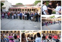 ENTREGA MARIELA LÓPEZ SOSA ESTÍMULOS ECONÓMICOS A 200 UNIVERSITARIOS DE XICOTÉNCATL