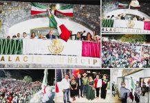 GÓMEZ FARÍAS CELEBRA A LO GRANDE EL 216 ANIVERSARIO DE LA INDEPENDENCIA DE MÉXICO