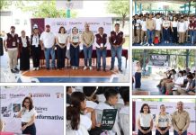 ENCABEZA PATTY CHÍO ASAMBLEA INFORMATIVA DE BECAS “BENITO JUÁREZ”