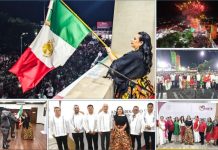 ¡VIVA MÉXICO Y VIVA EL MANTE! UNE PATTY CHIO A FAMILIAS EN MULTITUDINARIO GRITO DE INDEPENDENCIA