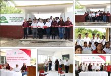 INAUGURA PATTY CHÍO INSTALACIONES DEL TELEBACHILLERATO 019 DE QUINTERO