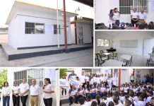IMPULSA MARIELA LÓPEZ LA INFRAESTRUCTURA EDUCATIVA EN XICOTÉNCATL CON NUEVA AULA DIDÁCTICA