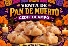 EL PAN DE MUERTO LLEGA AL CEDIF OCAMPO: SABOR Y TRADICIÓN PARA CELEBRAR NUESTRAS RAÍCES