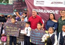 ARRANCA ARMANDO MARTÍNEZ OBRAS DE PAVIMENTACIÓN EN LAGUNA DE LA PUERTA