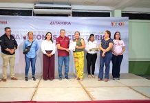 BENEFICIA ARMANDO MARTÍNEZ A FAMILIAS DE ALTAMIRA CON 923 TÍTULOS DE PROPIEDAD