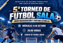 ¡OCAMPO SE ENCIENDE CON LA PASIÓN DEL FÚTBOL SALA!