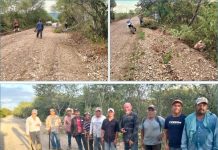 ¡EN EQUIPO, EL CAMINO AVANZA! VECINOS DE PLAN DE GUADALUPE SE SUMAN A LA OBRA