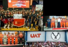 PRESIDE DÁMASO ANAYA ENTREGA DEL GALARDÓN “ORGULLO UAT” Y ENCABEZA EL ARRANQUE DE LOS JUEGOS INTERFACULTADES 2026