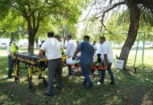 REALIZA FACULTAD DE ENFERMERÍA VICTORIA EJERCICIO DE EVACUACIÓN EN SIMULACRO DE INCENDIO