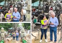 SUPERVISA PATTY CHÍO TRABAJOS PARA LLEVAR AGUA A EL ABRA Y OJO DE AGUA