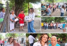 ENTREGA DIF EL MANTE APOYOS ALIMENTARIOS A FAMILIAS EN EL LIMÓN