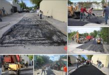 XICOTÉNCATL REFUERZA EL BACHEO Y REENCARPETADO PARA MEJORAR SUS VIALIDADES